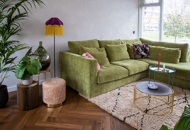 pvc vloer over tegelvloer met vloerverwarming