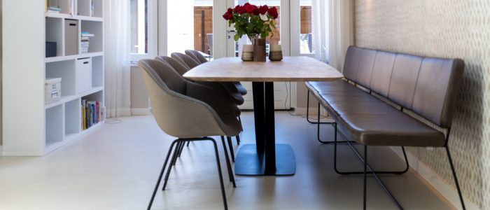 Cementgebonden gietvloer