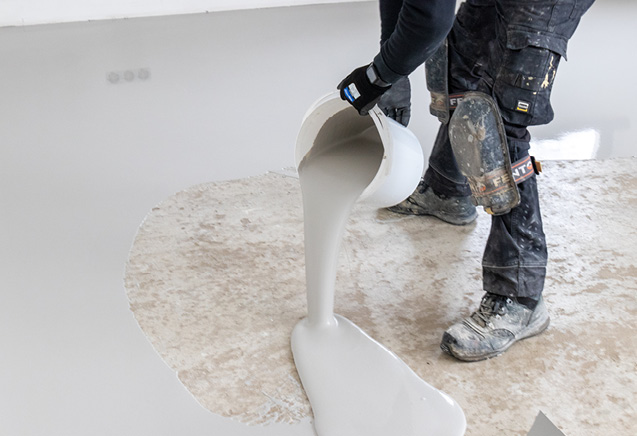 lichtgewicht dekvloer