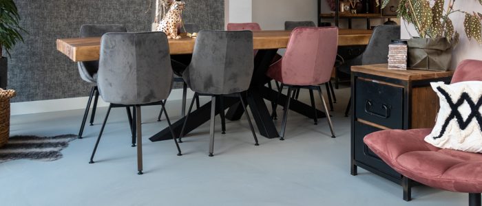 Gietvloer in appartement plaatsen