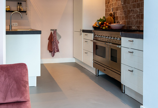 gietvloer appartement geluid