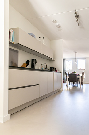 gietvloer in appartement leggen