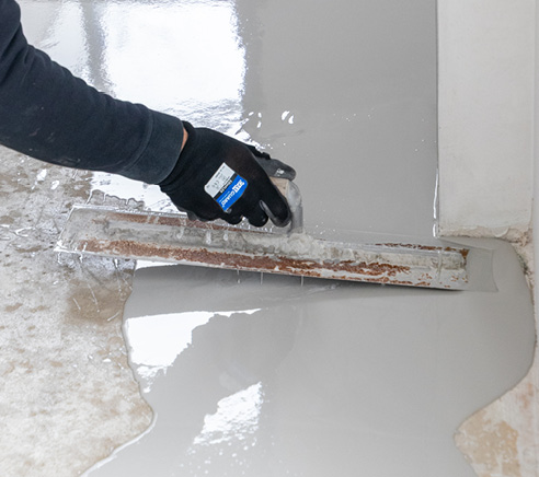 prijs egaliseren en leggen pvc vloer