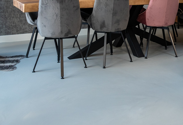 beton ciré kleur veranderen