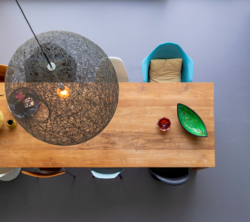 grijze gietvloer keuken