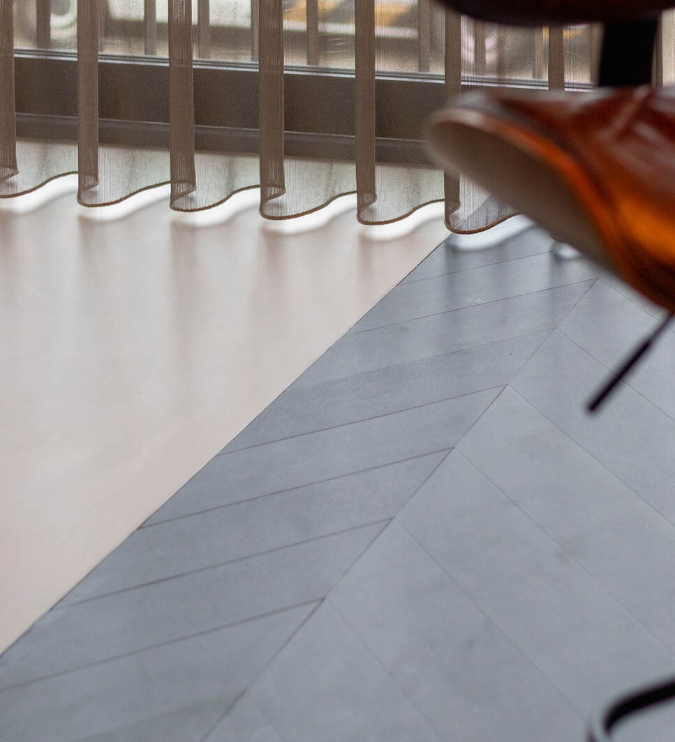 betonlook in industrieel interieur