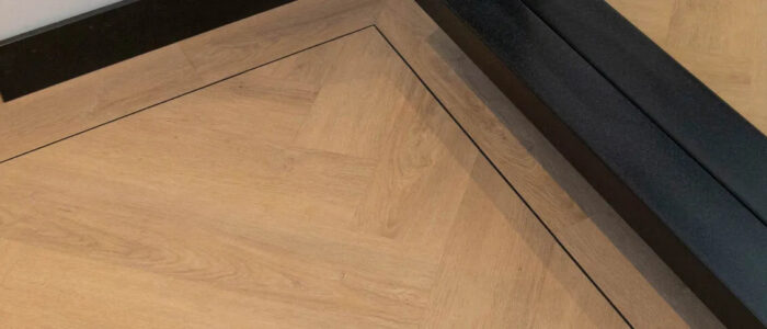 Hongaarse punt PVC vloeren met bies