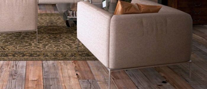 Houten vloer komt omhoog