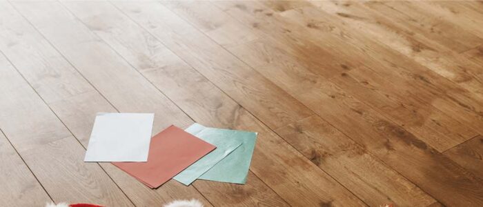 Houten vloer leggen