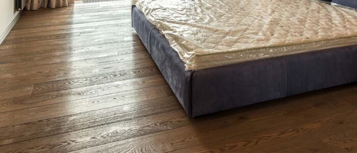 Houten vloer vloerverwarming