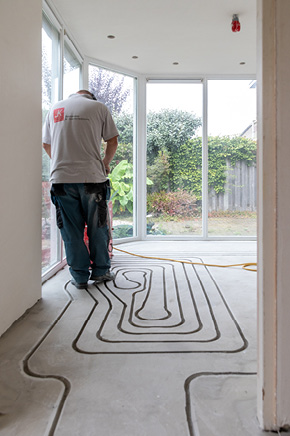 slaapkamer met hongaarse punt